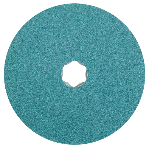 COMBICLICK® FIBER DISC, 5" DIA. - ZIRCONIA ALUMINA Z, 50 GRIT