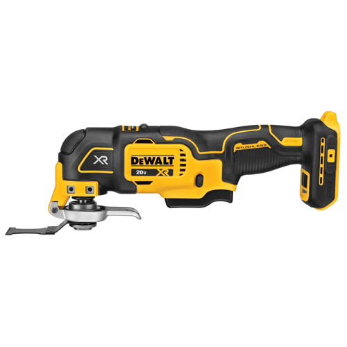 DEWALT 20V MAX* XR BRUSHLESS CORDLESS 3-SPEED OSCILLATING MULTI-TOOL (TOOL ONLY)