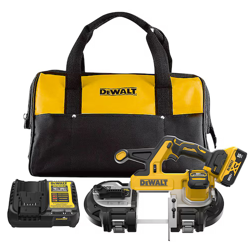 20V MAX* XR® MID-SIZE BANDSAW (5.0AH BATTERY KIT)