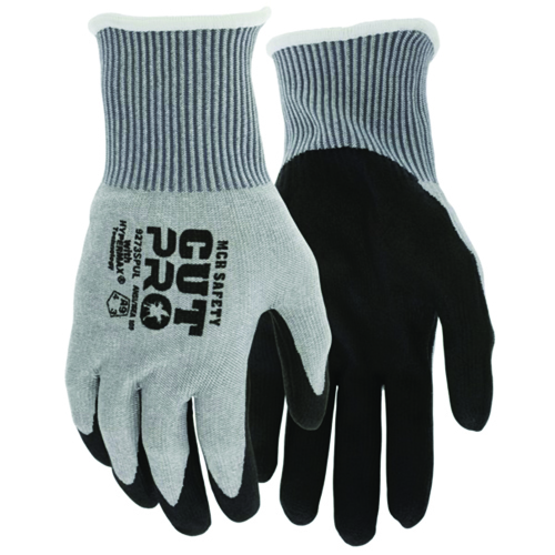 MCR SAFETY CUT PRO, 13GA HYPERMAX SHELL,POLYURETHANE COATED PALM & FINGERS<p>SMALL</p>