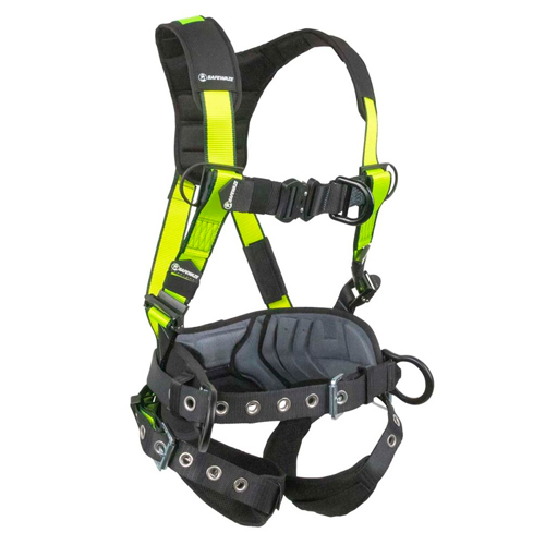 WIND & TOWER CONSTRUCTION HARNESS: ALU 3D, ALU QC CHEST, ALU FD, TB LEGS<p>LARGE</p>
