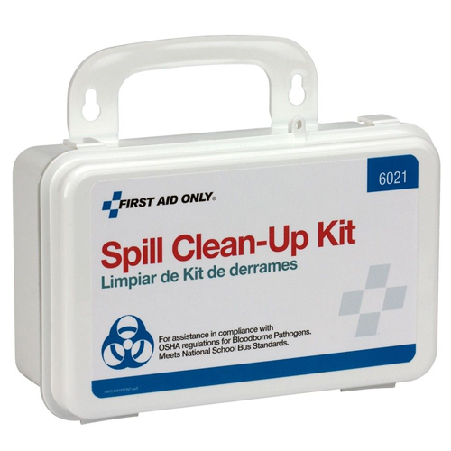 20 PIECE BLOOD BORNE PATHOGEN SPILL CLEAN-UP KIT IN WEATHERPROOF PLASTIC CASE