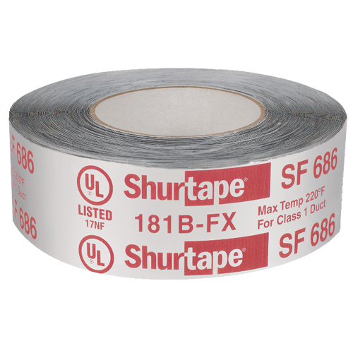 SHURTAPE SILVER FOIL TAPE 3" X 100 FT