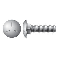 1/4-20 X 1-1/4 CARRIAGE BOLT GRADE 5 ZINC