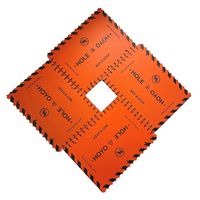 18"-24" ADJUSTABLE DIAMOND CUT HOLE COVER <p>4 PCS PER SET</p>