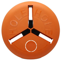 2"-6" ADJUSTABLE HOLE COVER WITH CIRCULAR PUNCHOUT FOR EXTENSION CORD