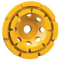 DEWALT XP 4-1/2" DOUBLE ROW DIAMOND CUP WHEEL