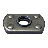 5/16-18 WELD NUT PLAIN MULTI PROJECTION TAB WELD NUT PLAIN