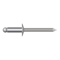 1/8" STEEL/STEEL.126-.187 SLATE GRAY RIVET