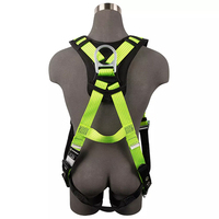 SAFEWAZE PRO REFLECTIVE FULL BODY HARNESS: 1D, MB CHEST, TB LEGS <p>L/XL</p>