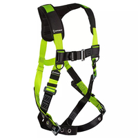 SAFEWAZE PRO REFLECTIVE FULL BODY HARNESS: 1D, MB CHEST, TB LEGS <p>L/XL</p>