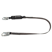 SAFEWAZE 6' HEAVYWEIGHT ENERGY ABSORBING LANYARD SNAP HOOK