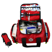 TACTICAL TRAUMA FIRST RESPONDER BAG, STANDARD PLUS BLEED CONTROL & AIRWAY MGMNT.