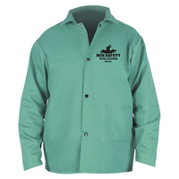 MCR SAFETY GREEN COTTON WELDING JACKET<p>XL</p>