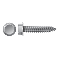 #10 X 1" HEX WASHER HEAD TAPPING SCREW ZINC