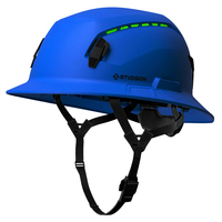 STUDSON SHK-1 VENTED FULL BRIM ROYAL BLUE (ONE SIZE)