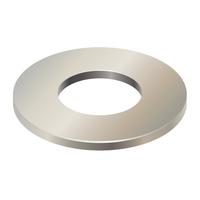 3/8" FLAT WASHER 18-8 STAINLESS (AN) .625"OD - .0625 THICK