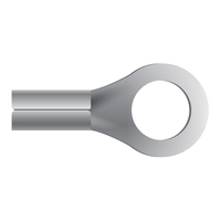 22-18 AWG BARE BUTTED SEAM #10 RING