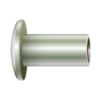 1/4" X 1-3/32" OVAL HEAD TUBULAR RIVET<p>- ALUMINUM</p>