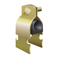 1" HYDRA-ZORB STRUT STRAP YELLOW ZINC